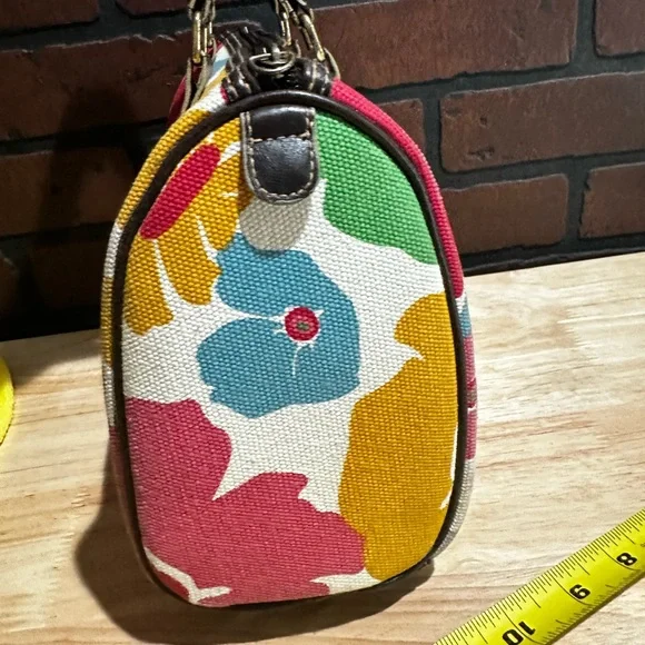 Victoria's Secret Y2K Colorful Floral Satchel - Picture 5 of 10